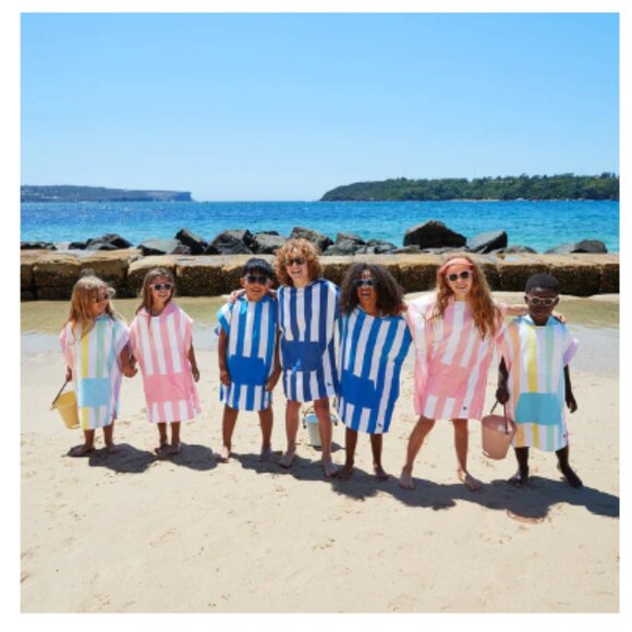 Dock & Bay Kids hooded poncho - Picture 3 of 6